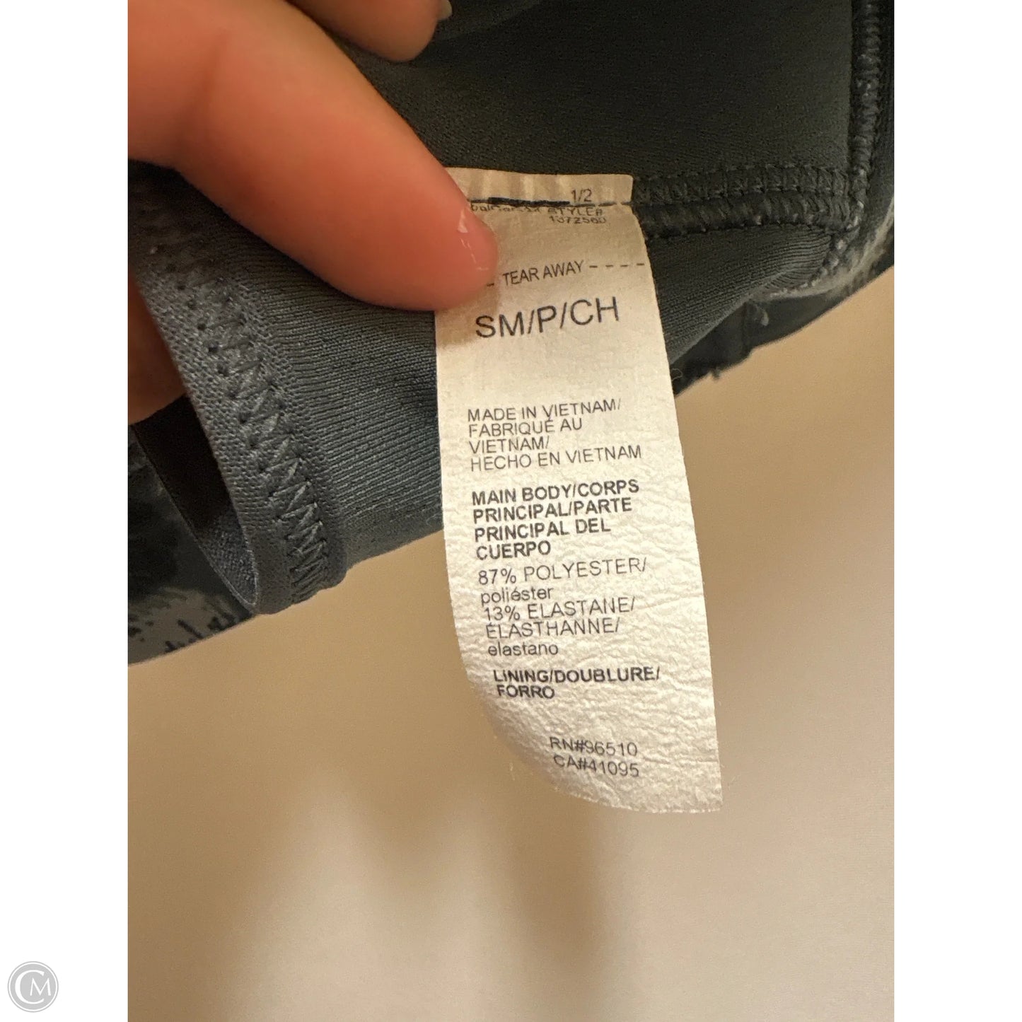 Athletic Bra By Under Armour In Grey, Size: S