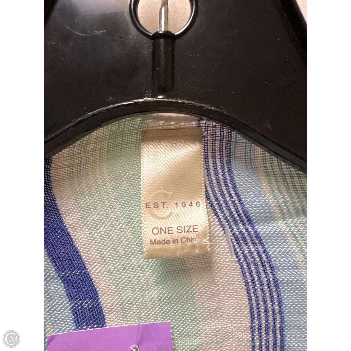 Swimwear Cover-up By Cato In Blue, Size: Osfm