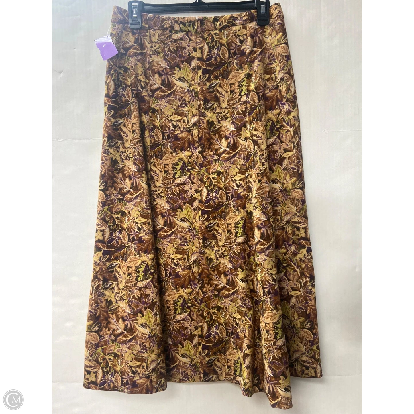 Skirt Maxi By Christopher And Banks In Brown, Size: Sp