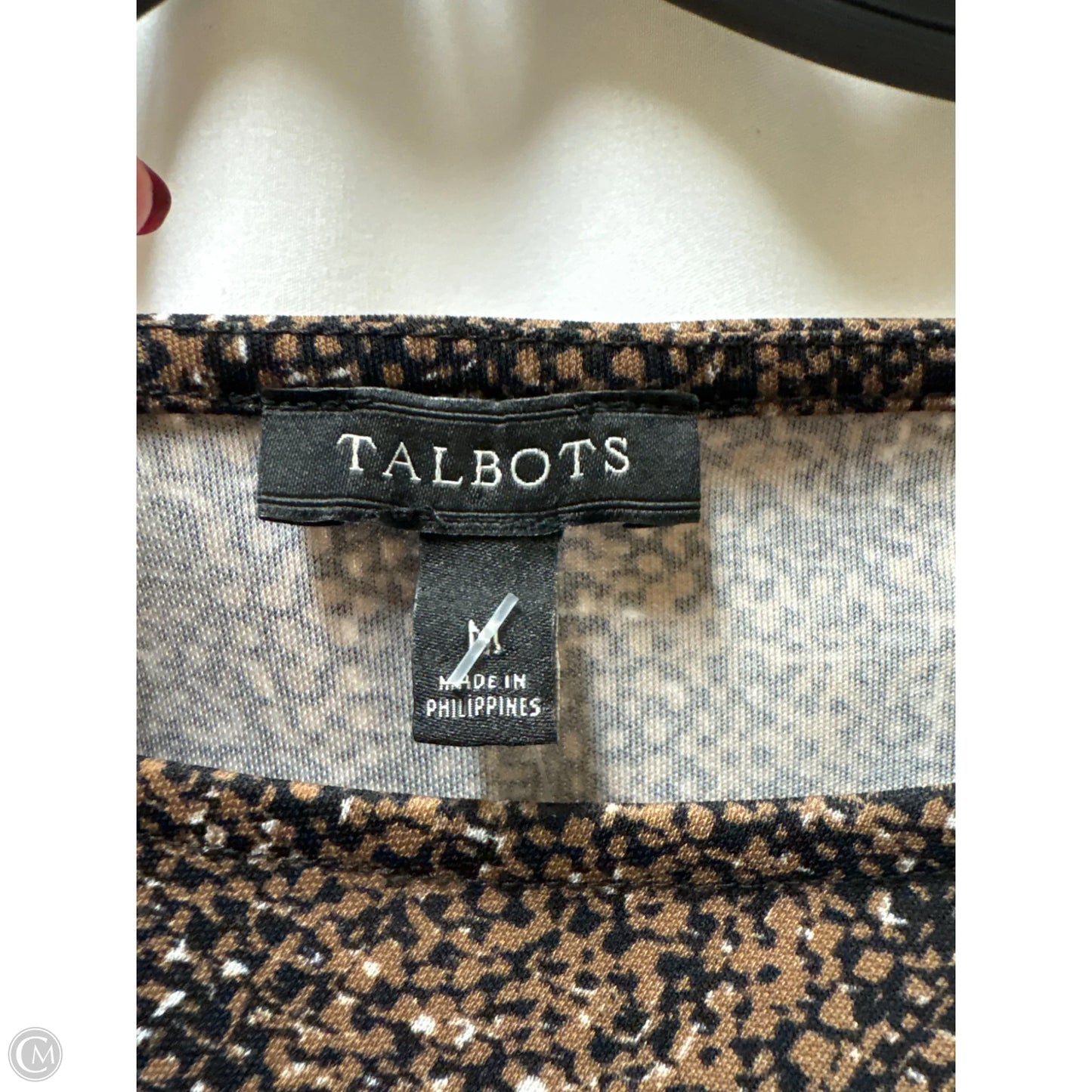 Dress Casual Maxi By Talbots In Brown, Size: M