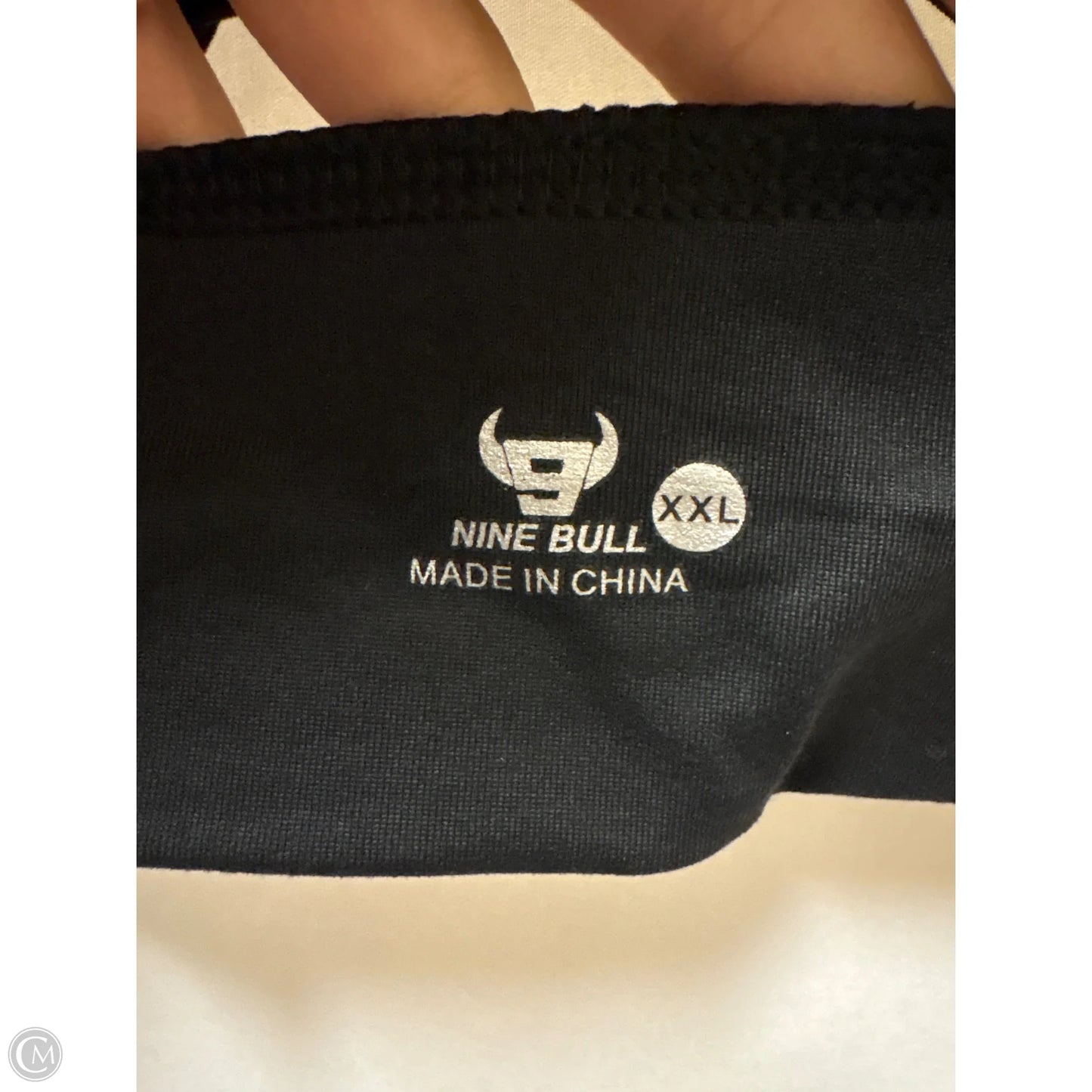 Athletic Bra By Clothes Mentor In Black, Size: Xxl