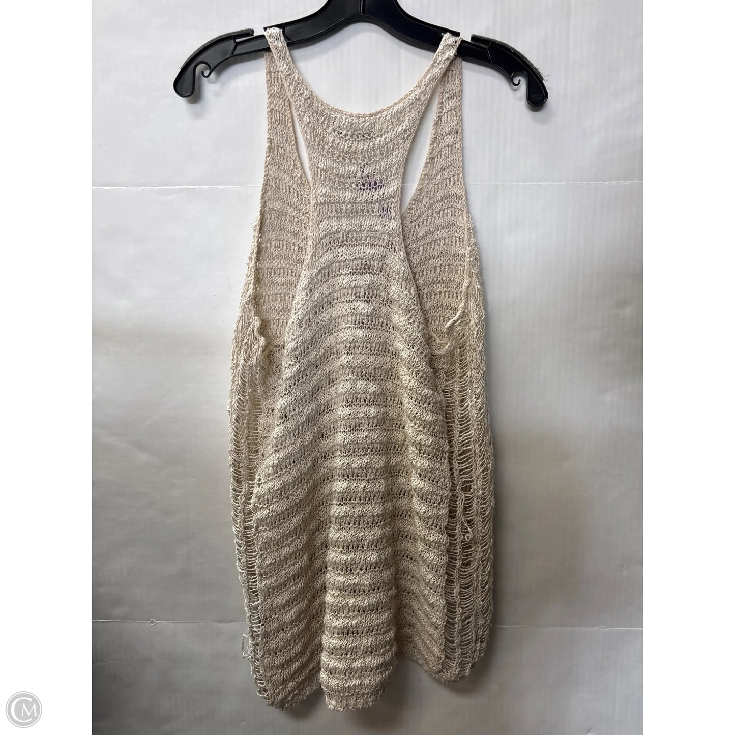 Top Sleeveless By Abercrombie And Fitch In Tan, Size: M