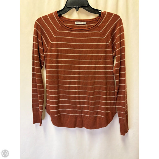 Top Long Sleeve By Thml In Brown, Size: Xs