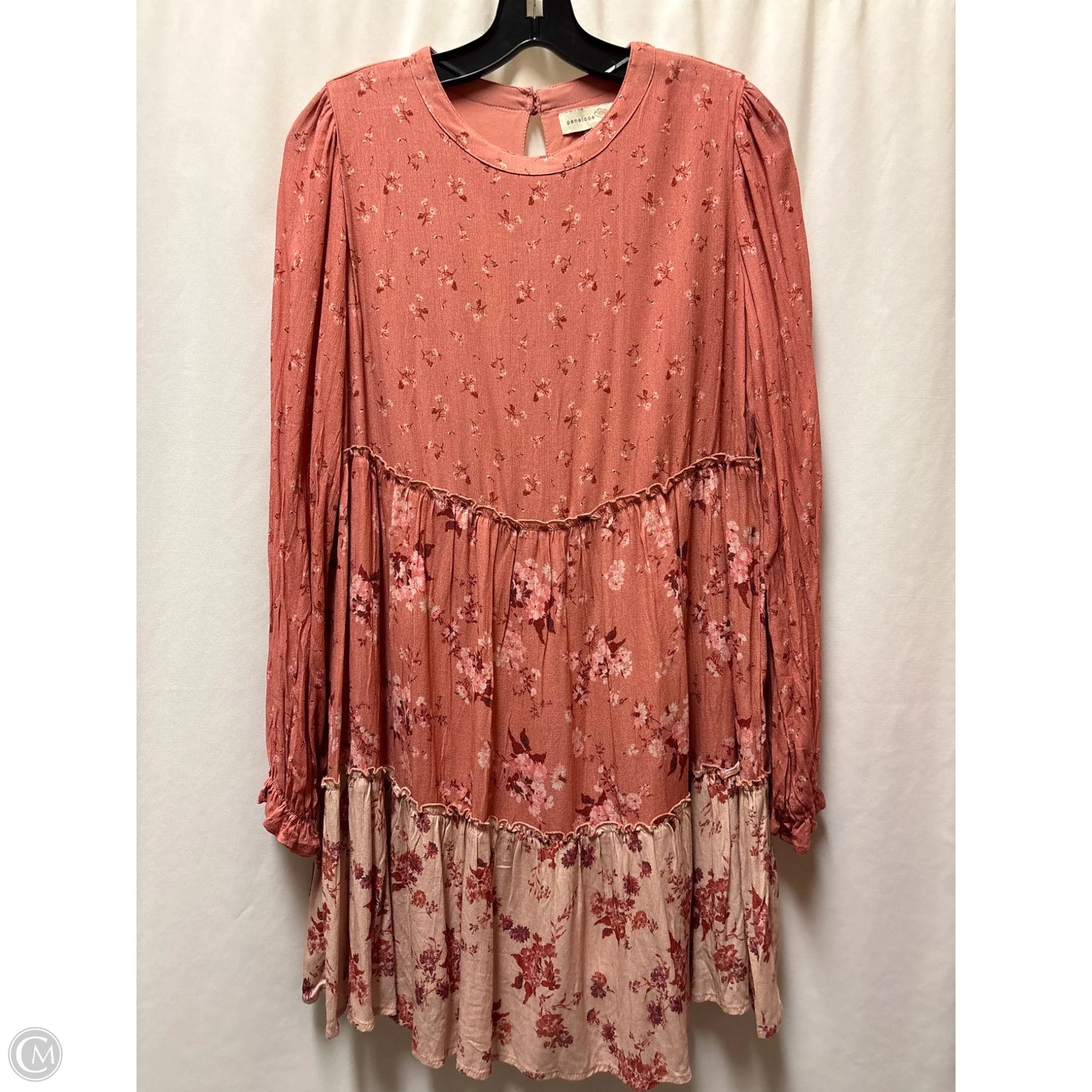 Dress Casual Midi By Clothes Mentor In Pink, Size: M
