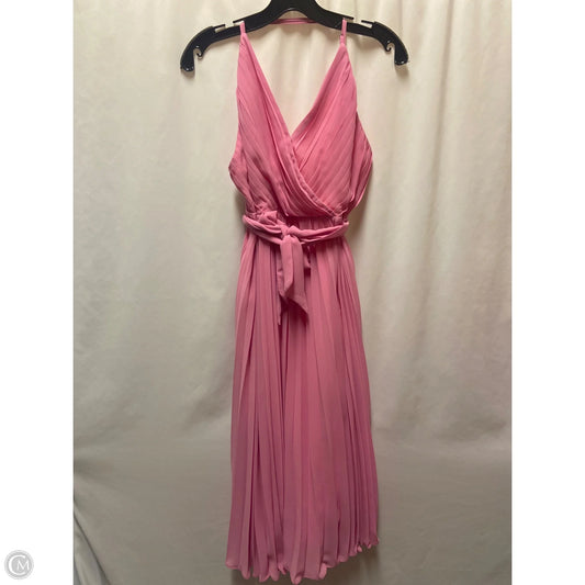 Dress Casual Maxi By Clothes Mentor In Pink, Size: L