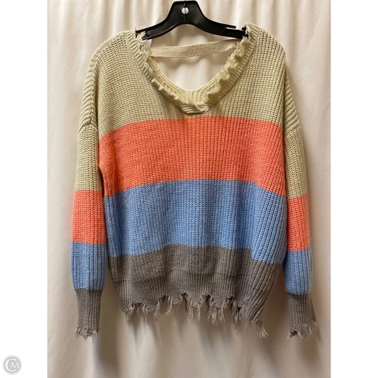 Sweater By Clothes Mentor In Tan, Size: Xl
