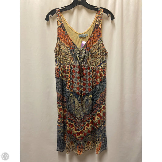 Dress Casual Midi By Unity In Blue, Size: M