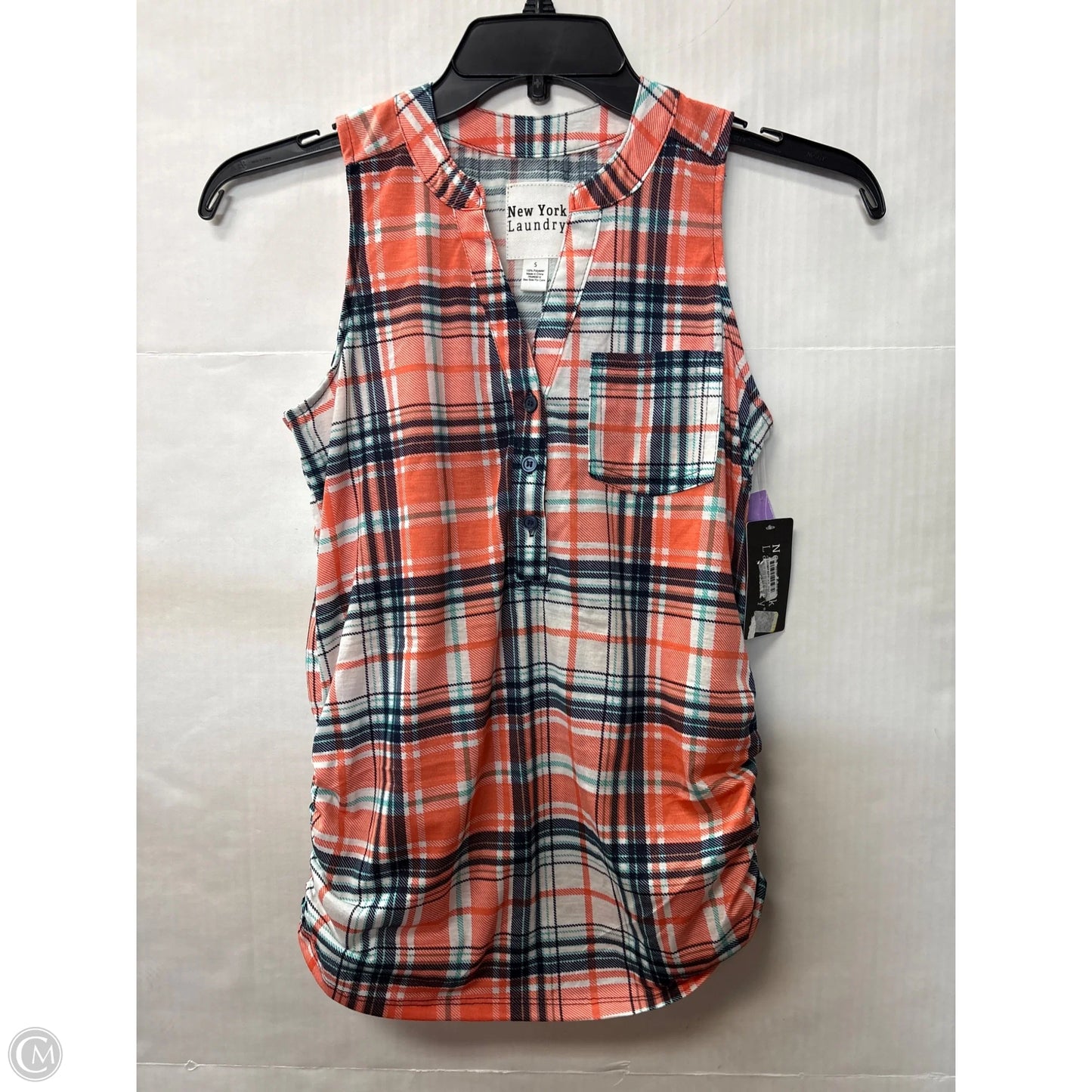 Top Sleeveless By New York Laundry In Orange, Size: S