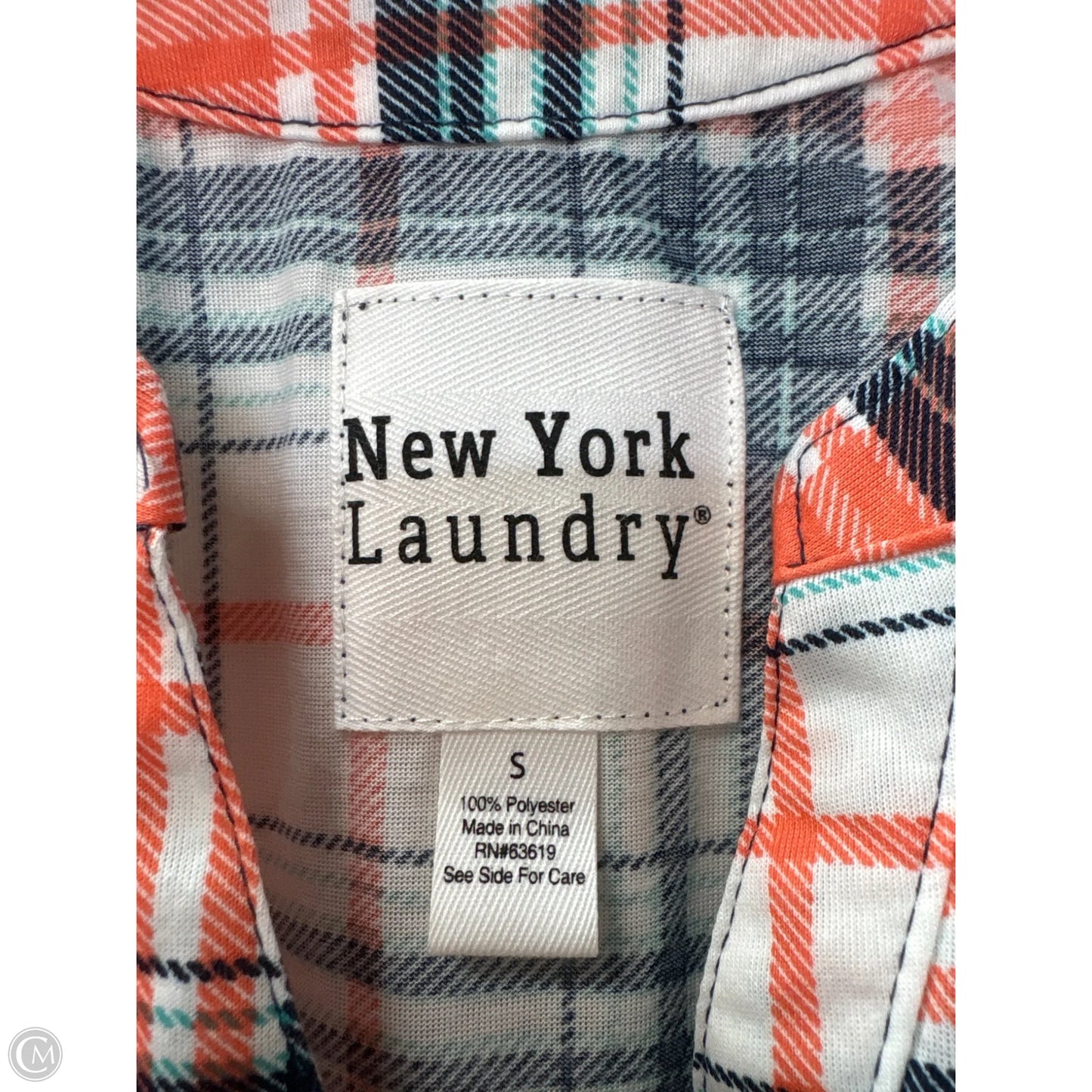 Top Sleeveless By New York Laundry In Orange, Size: S