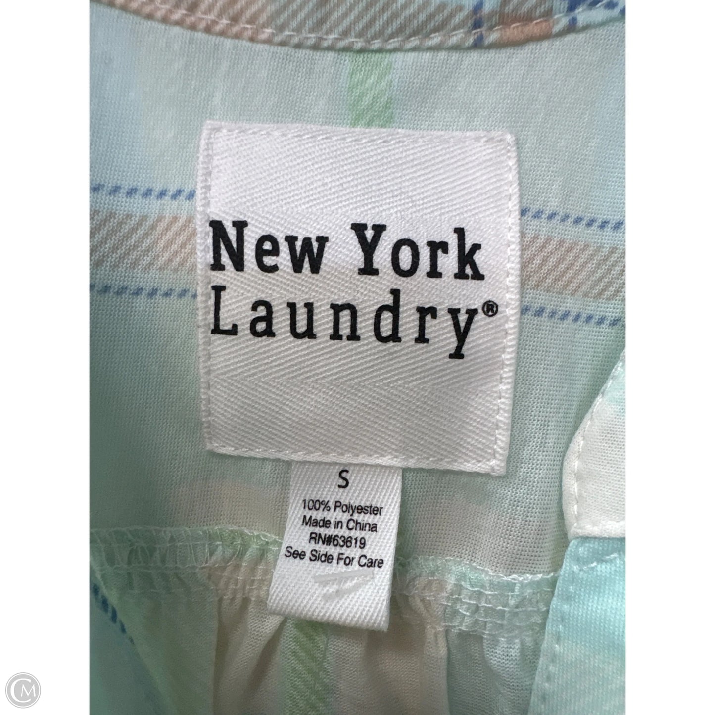 Top Sleeveless By New York Laundry In Green, Size: S