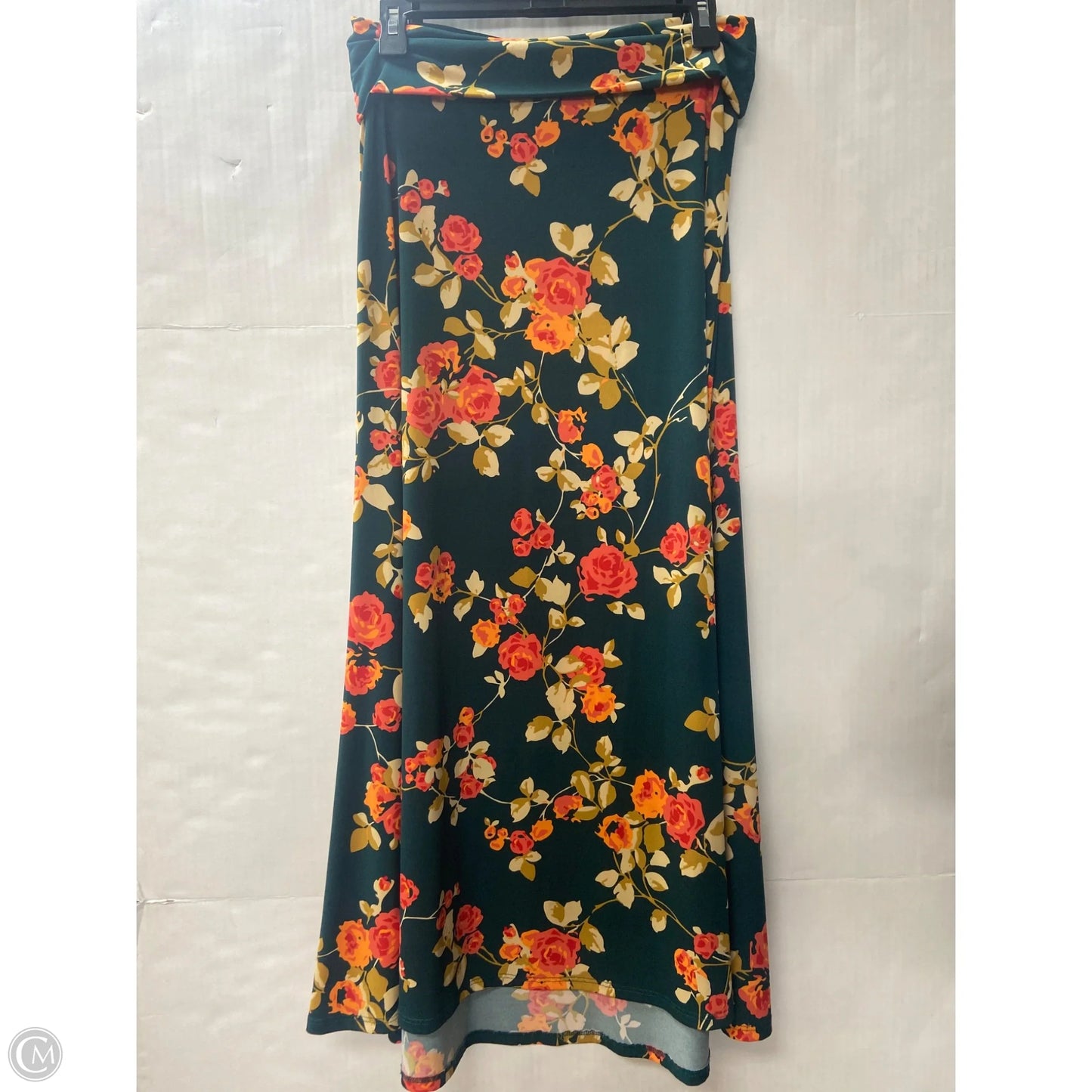Skirt Maxi By Lularoe In Green, Size: S