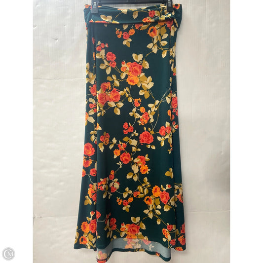 Skirt Maxi By Lularoe In Green, Size: S