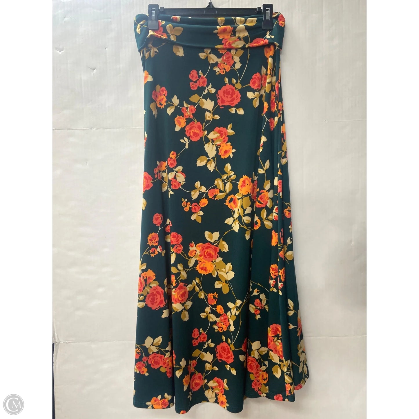 Skirt Maxi By Lularoe In Green, Size: S