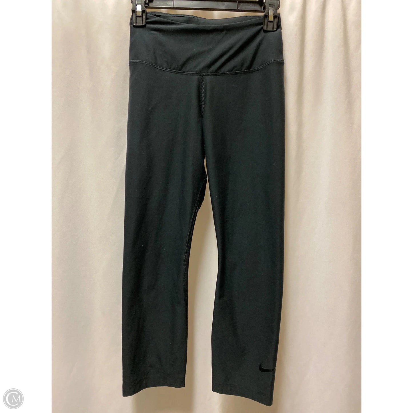 Athletic Capris By Nike In Black, Size: S