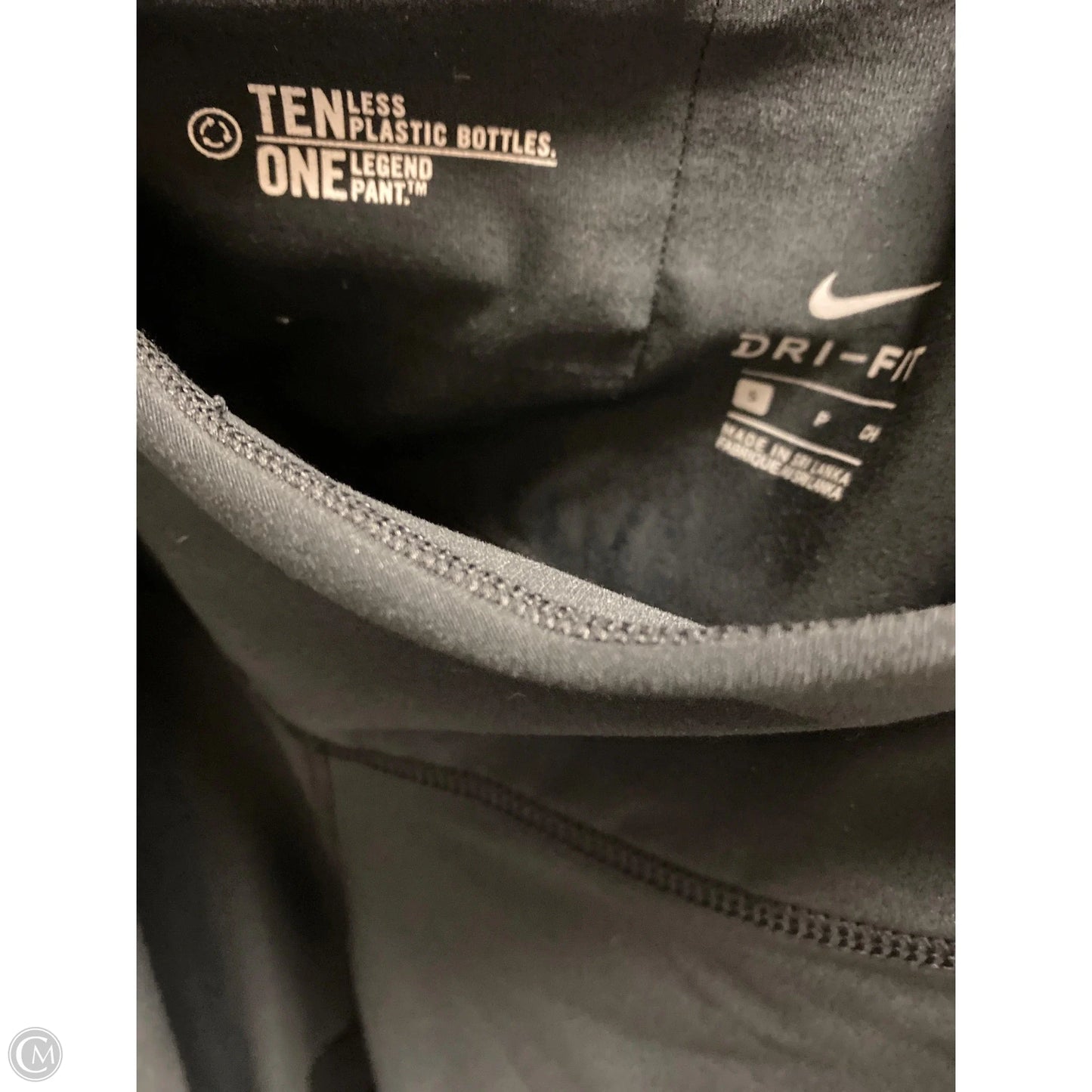 Athletic Capris By Nike In Black, Size: S