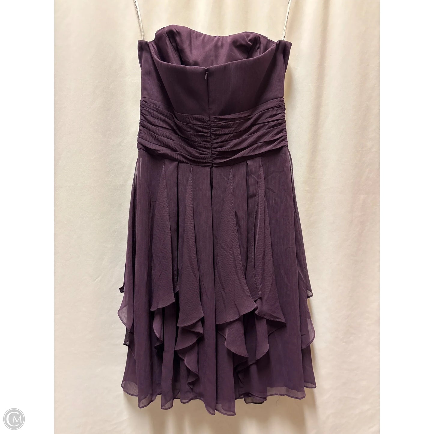 Dress Party Midi By Clothes Mentor In Purple, Size: S