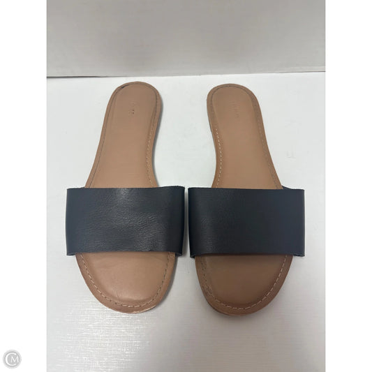 Sandals Flats By Old Navy In Black, Size: 8
