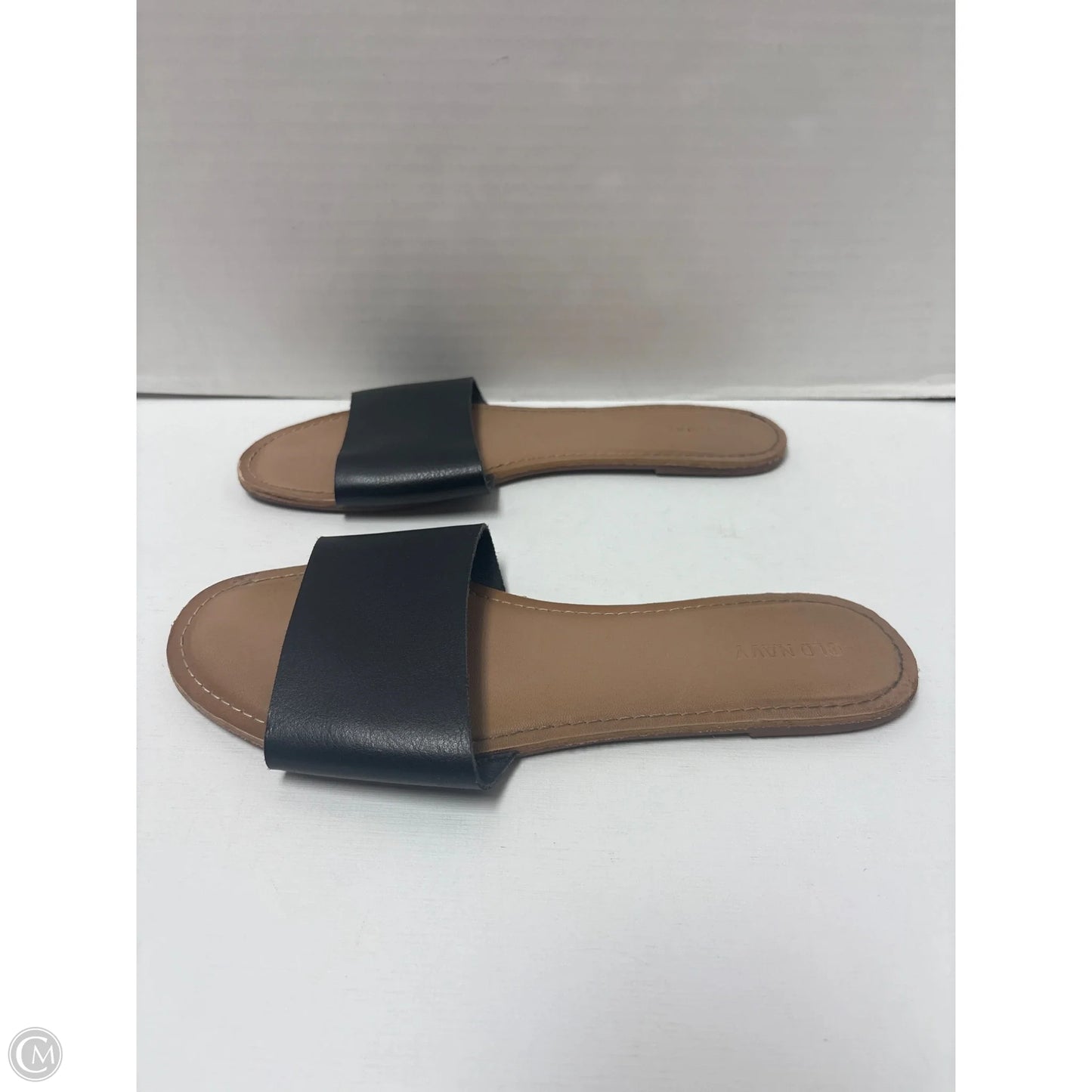Sandals Flats By Old Navy In Black, Size: 8