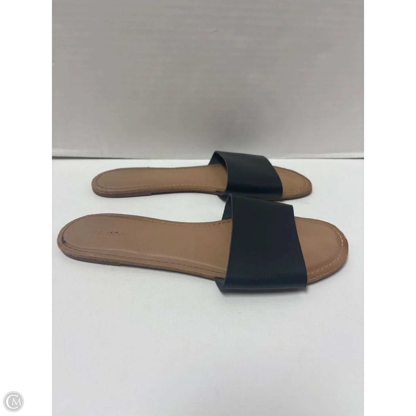 Sandals Flats By Old Navy In Black, Size: 8