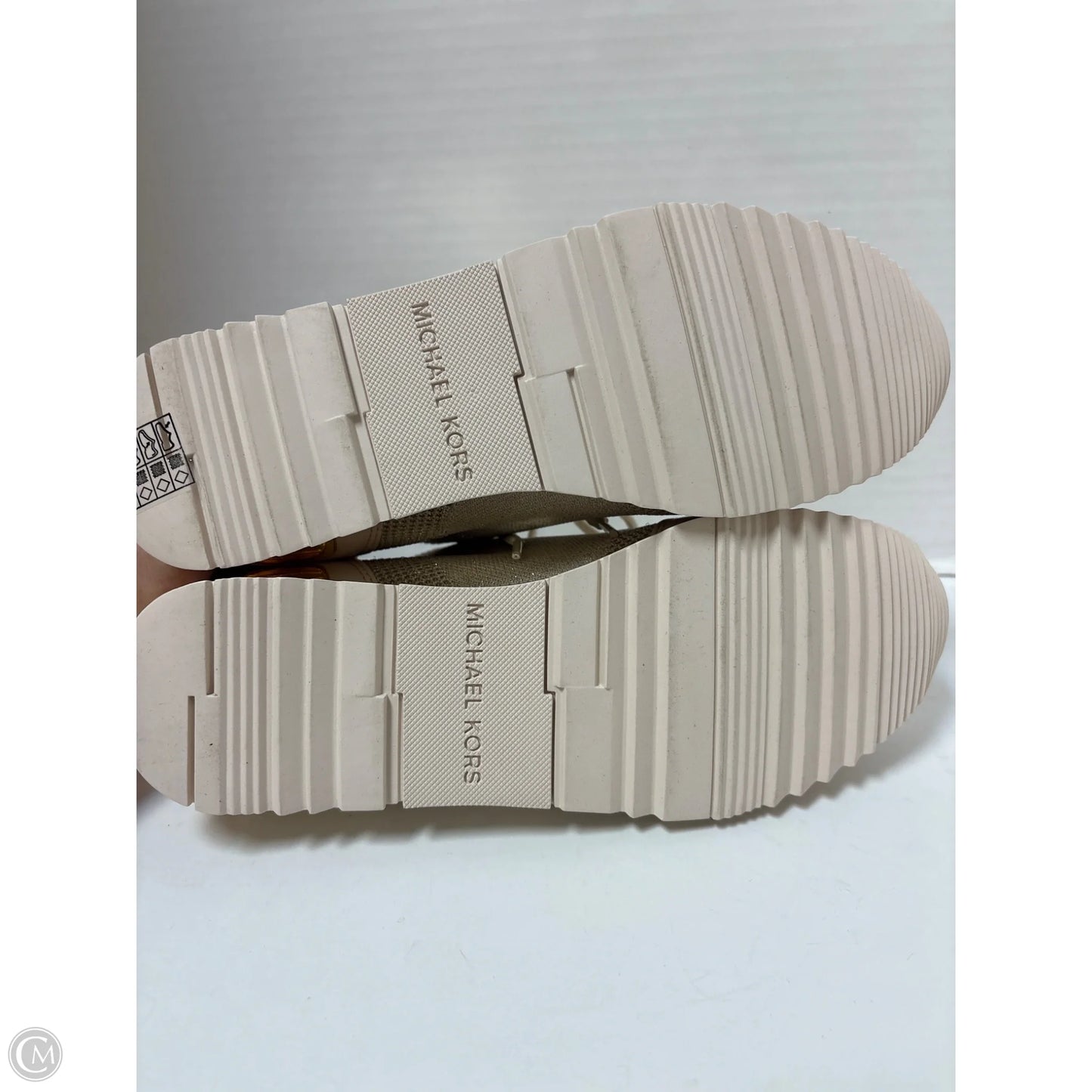 Shoes Athletic By Michael By Michael Kors In Tan, Size: 9
