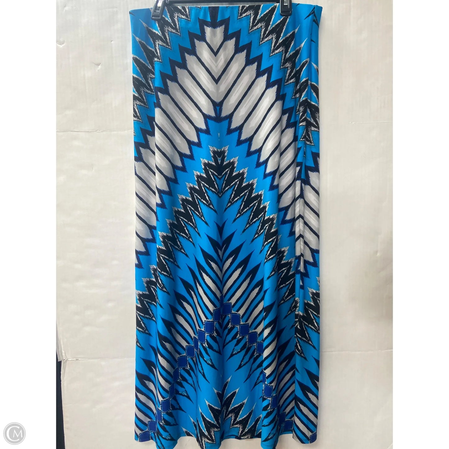 Skirt Maxi By Eci In Blue, Size: L