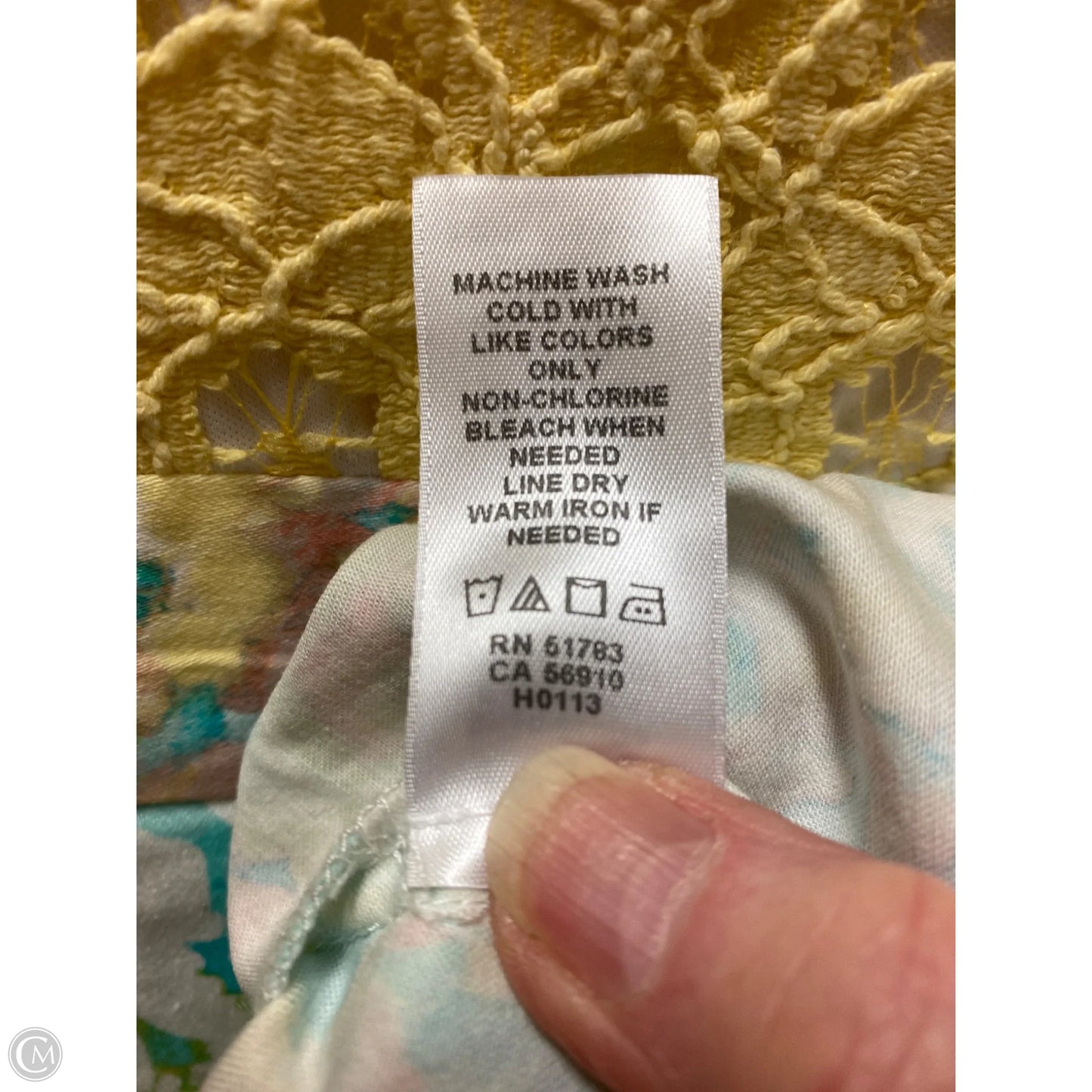 Dress Casual Short By Maurices In Yellow, Size: L