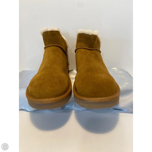 Boots Ankle Flats By Koolaburra By Ugg In Brown, Size: 9