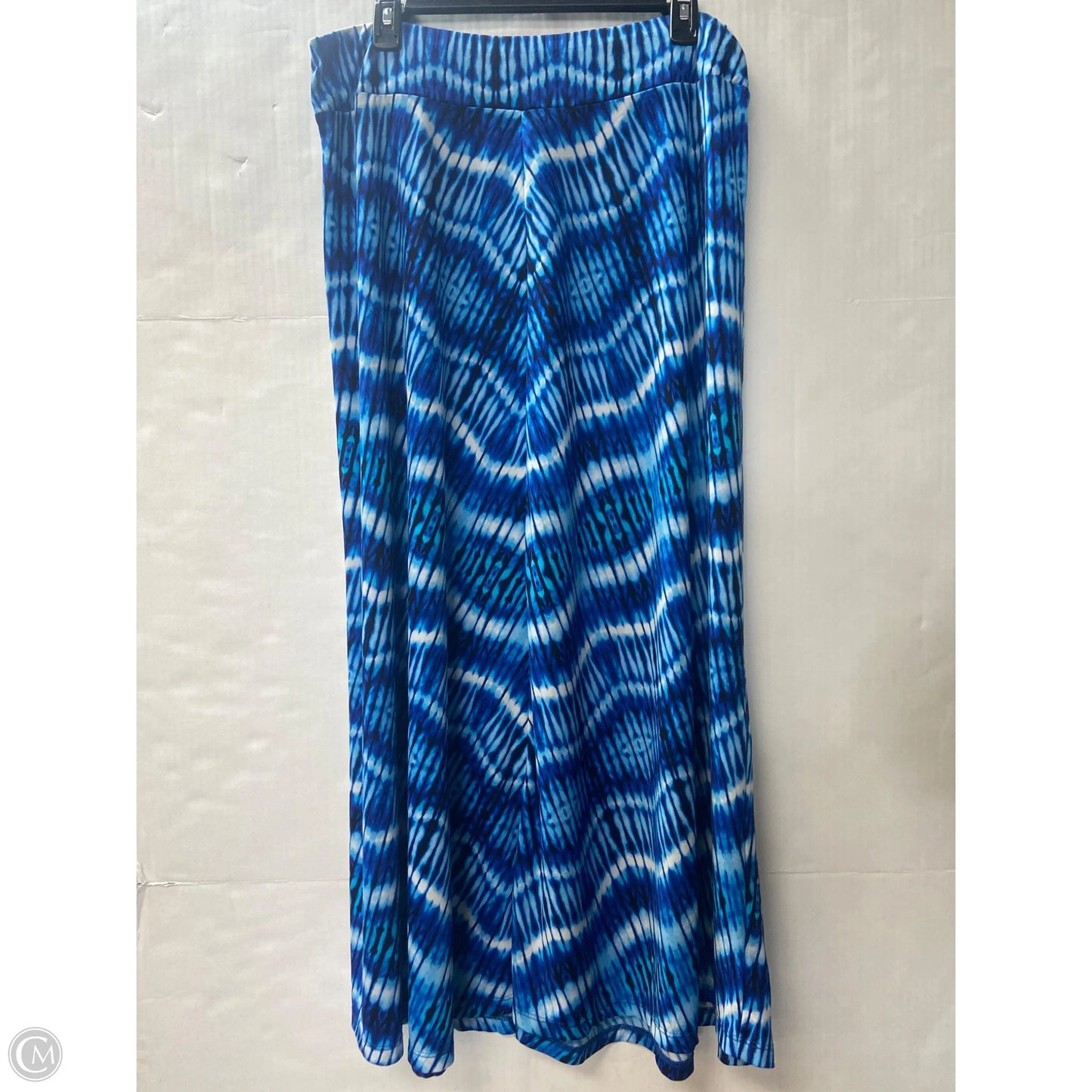 Skirt Maxi By New Directions In Blue, Size: L