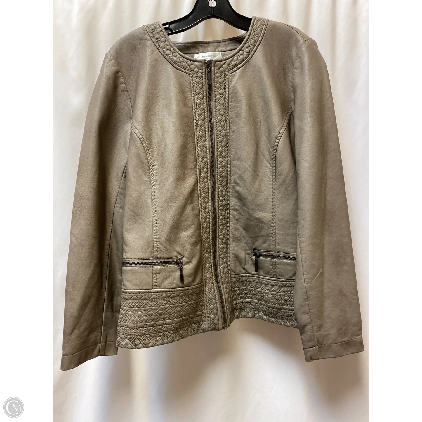 Jacket Other By Christopher And Banks In Brown, Size: M