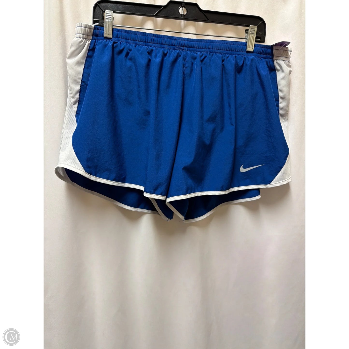 Athletic Shorts By Nike In Blue, Size: Xxl
