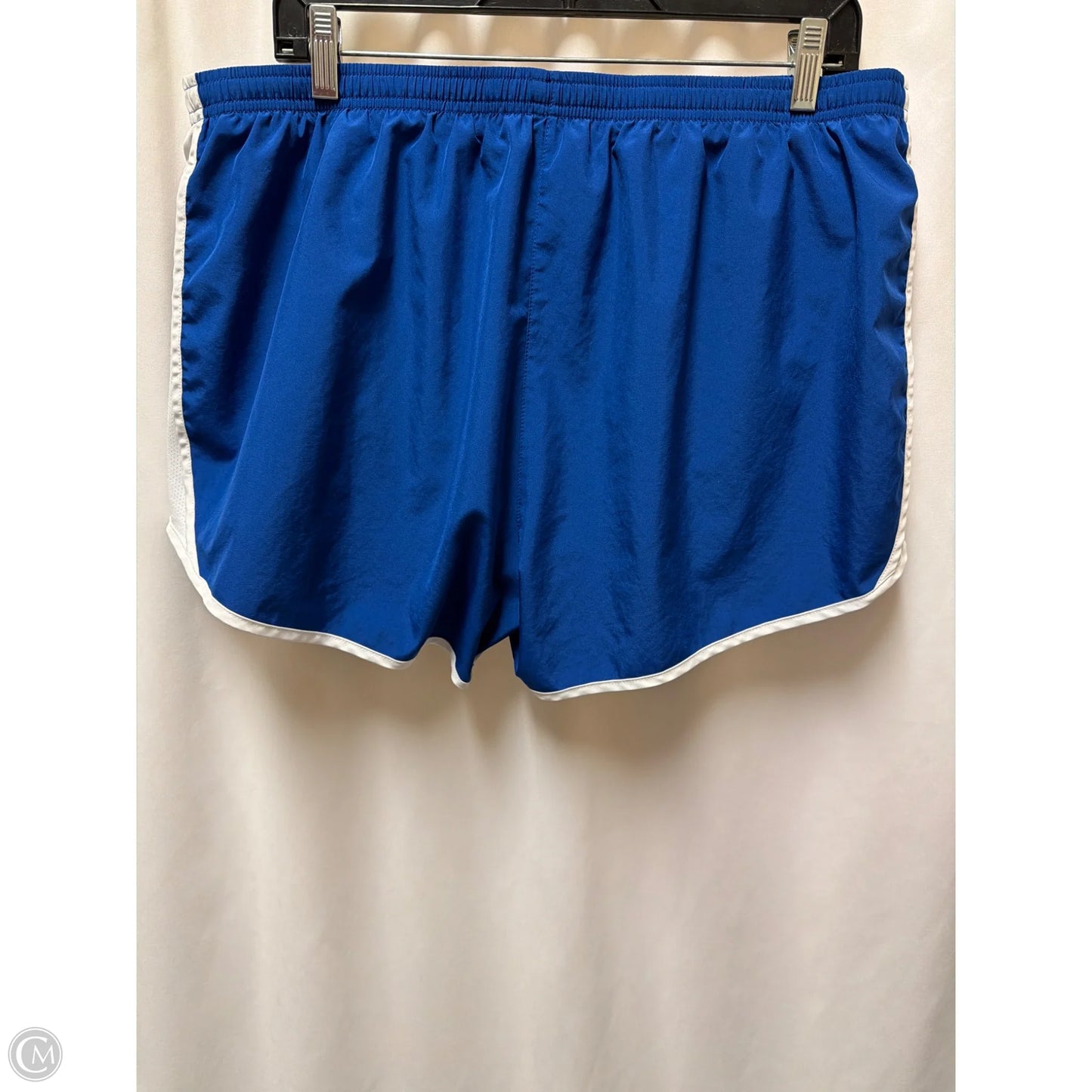 Athletic Shorts By Nike In Blue, Size: Xxl