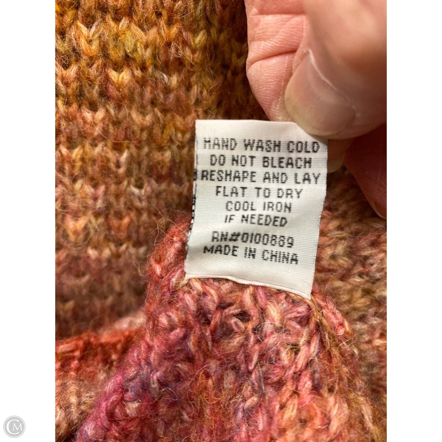 Sweater By Clothes Mentor In Pink, Size: Xl