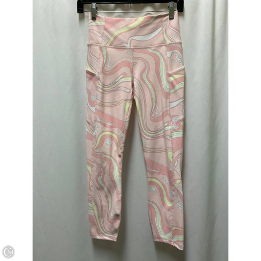 Athletic Capris By Fabletics In Pink, Size: Xs
