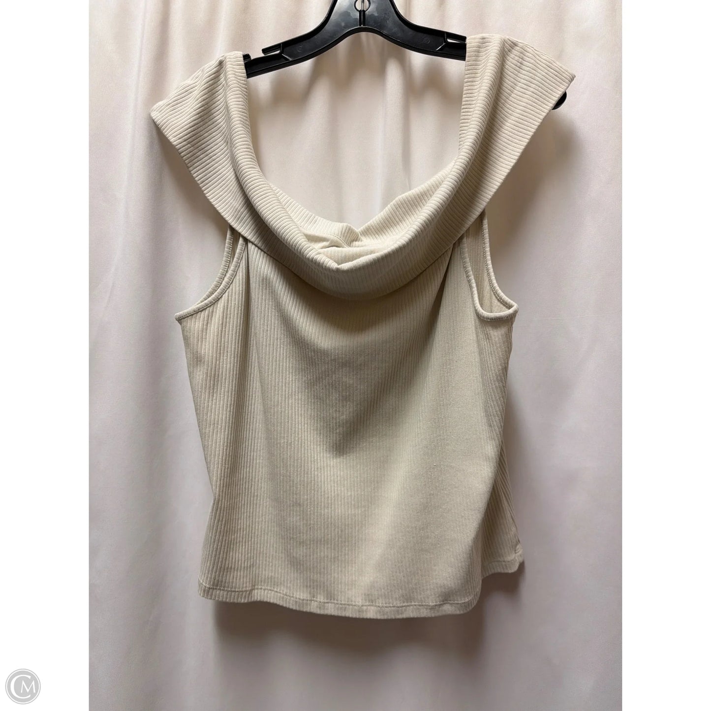 Top Sleeveless By Old Navy In Beige, Size: 2x