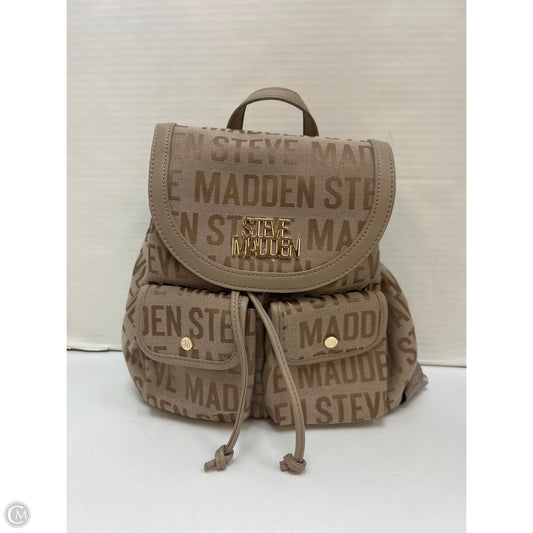 Backpack By Steve Madden, Size: Medium