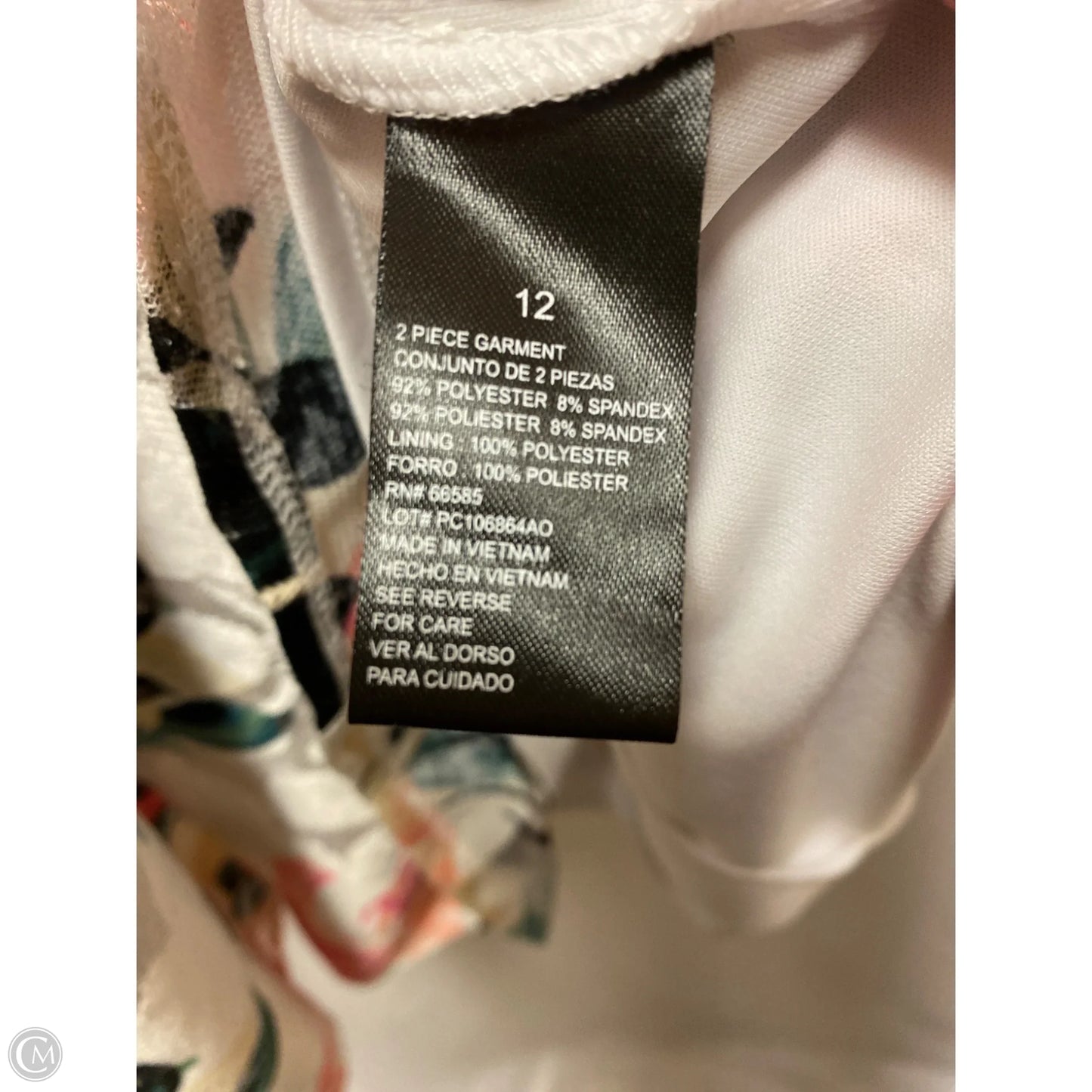 Dress Set 2pc By Perceptions In Pink, Size: L