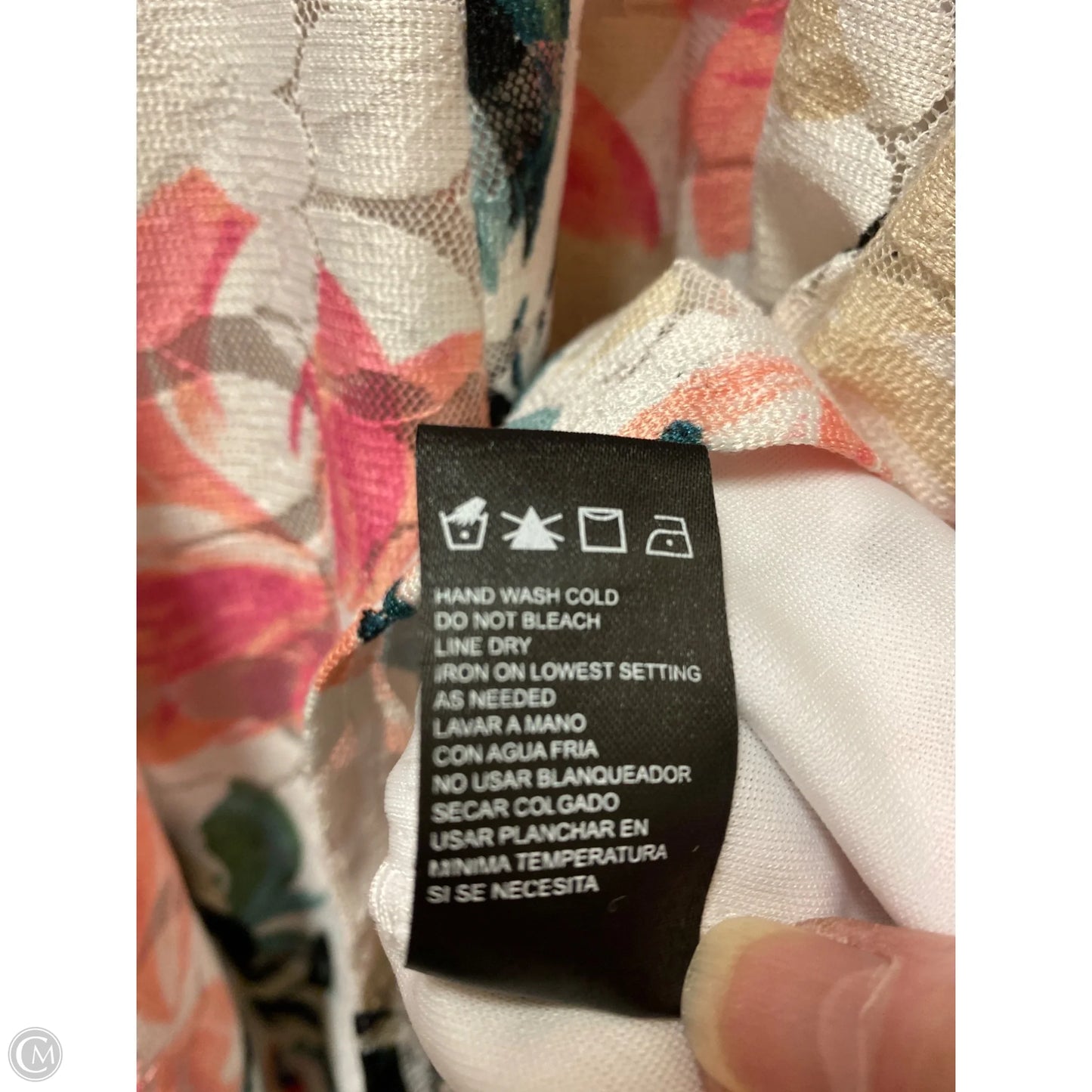 Dress Set 2pc By Perceptions In Pink, Size: L