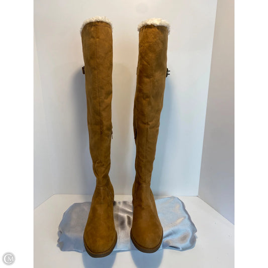 Boots Knee Flats By Maurices In Brown, Size: 9.5