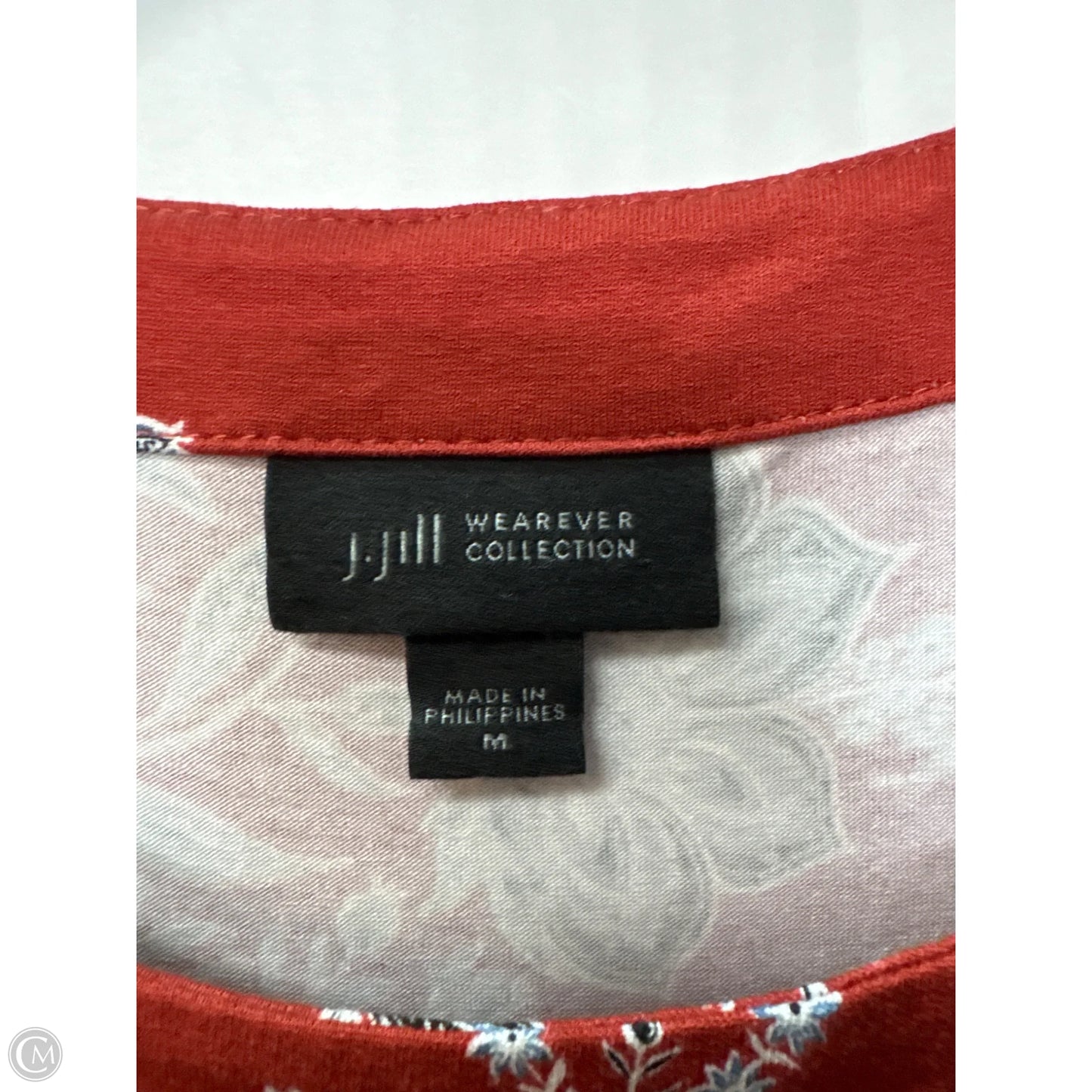 Top Sleeveless By J. Jill In Orange, Size: M