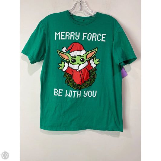 Top Short Sleeve By Clothes Mentor In Green, Size: M