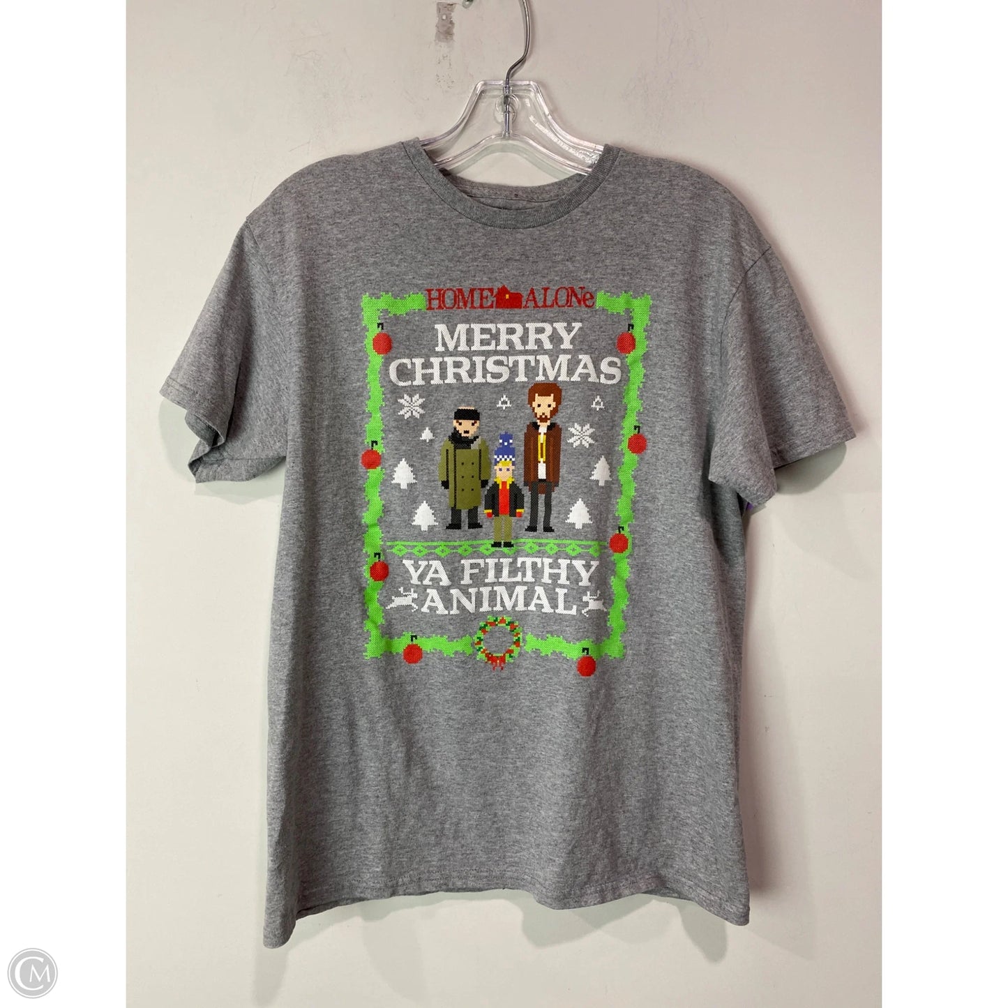 Top Short Sleeve By Clothes Mentor In Grey, Size: M