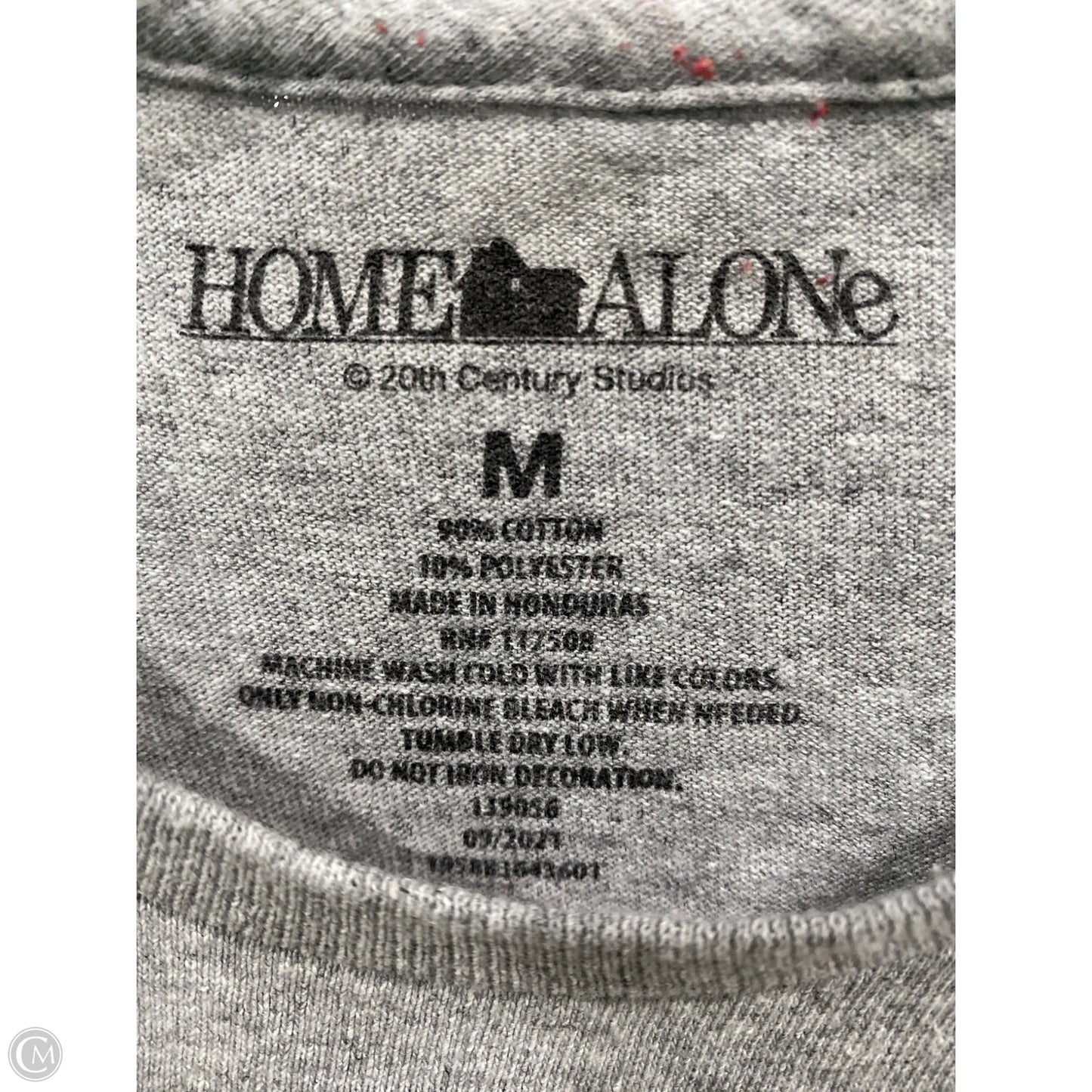 Top Short Sleeve By Clothes Mentor In Grey, Size: M