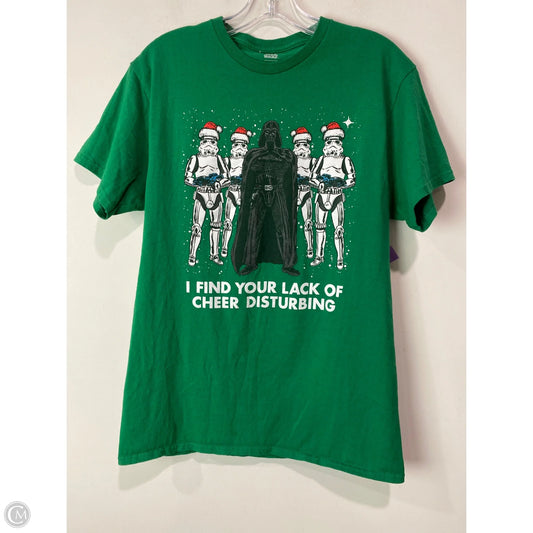 Top Short Sleeve By Clothes Mentor In Green, Size: M