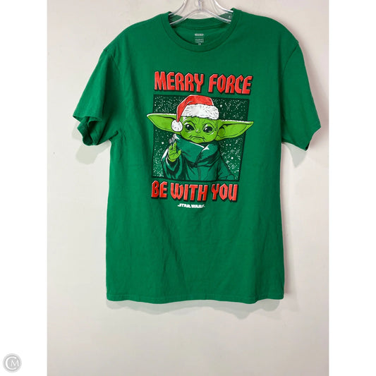 Top Short Sleeve By Clothes Mentor In Green, Size: M