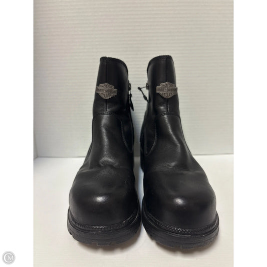 Boots Combat By Harley Davidson In Black, Size: 8.5