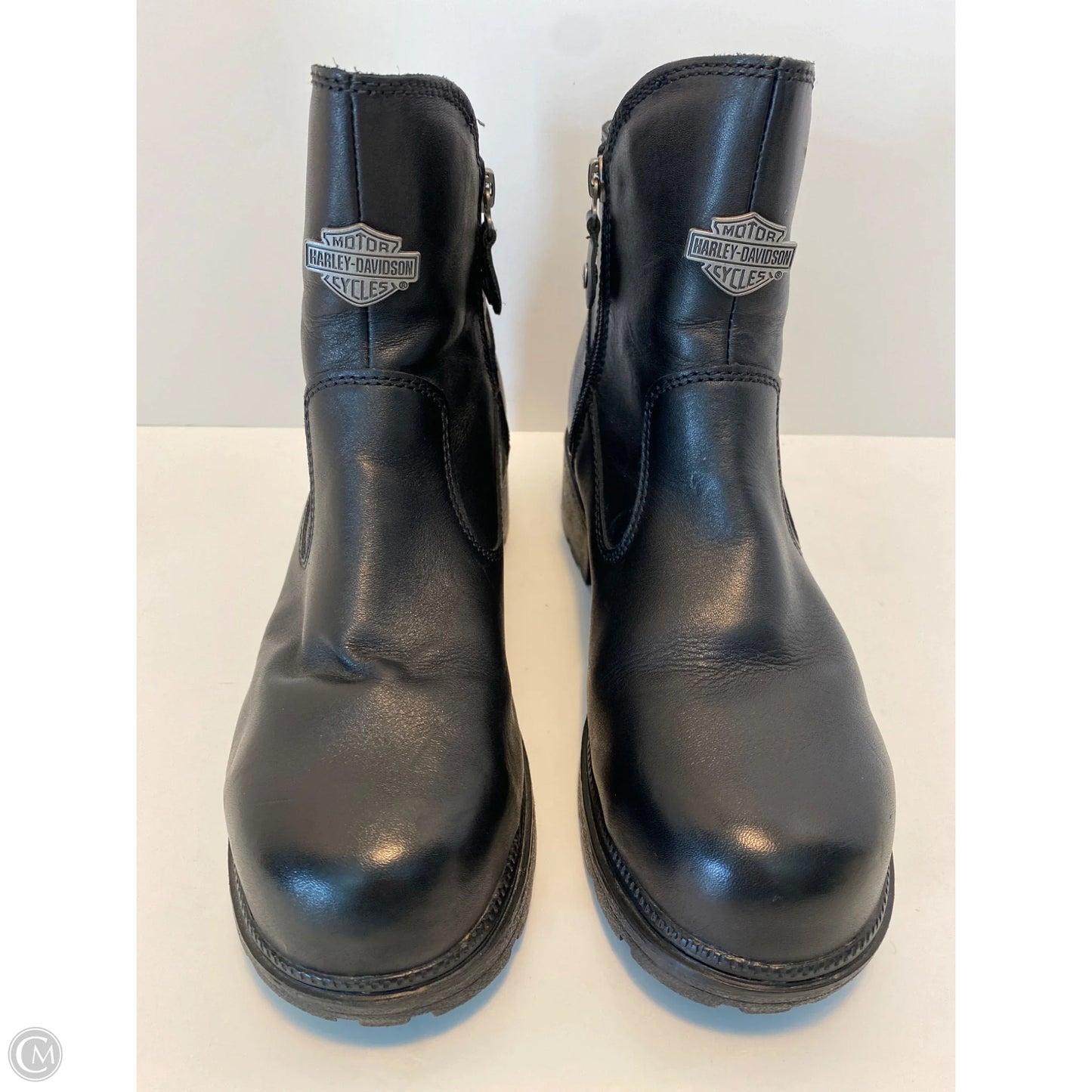 Boots Combat By Harley Davidson In Black, Size: 8.5