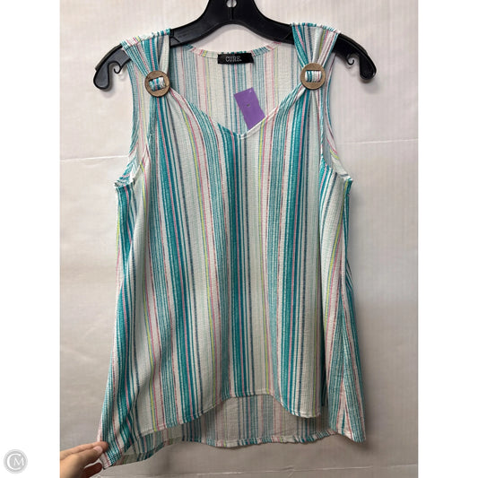 Top Sleeveless By Clothes Mentor In Multi-colored, Size: S