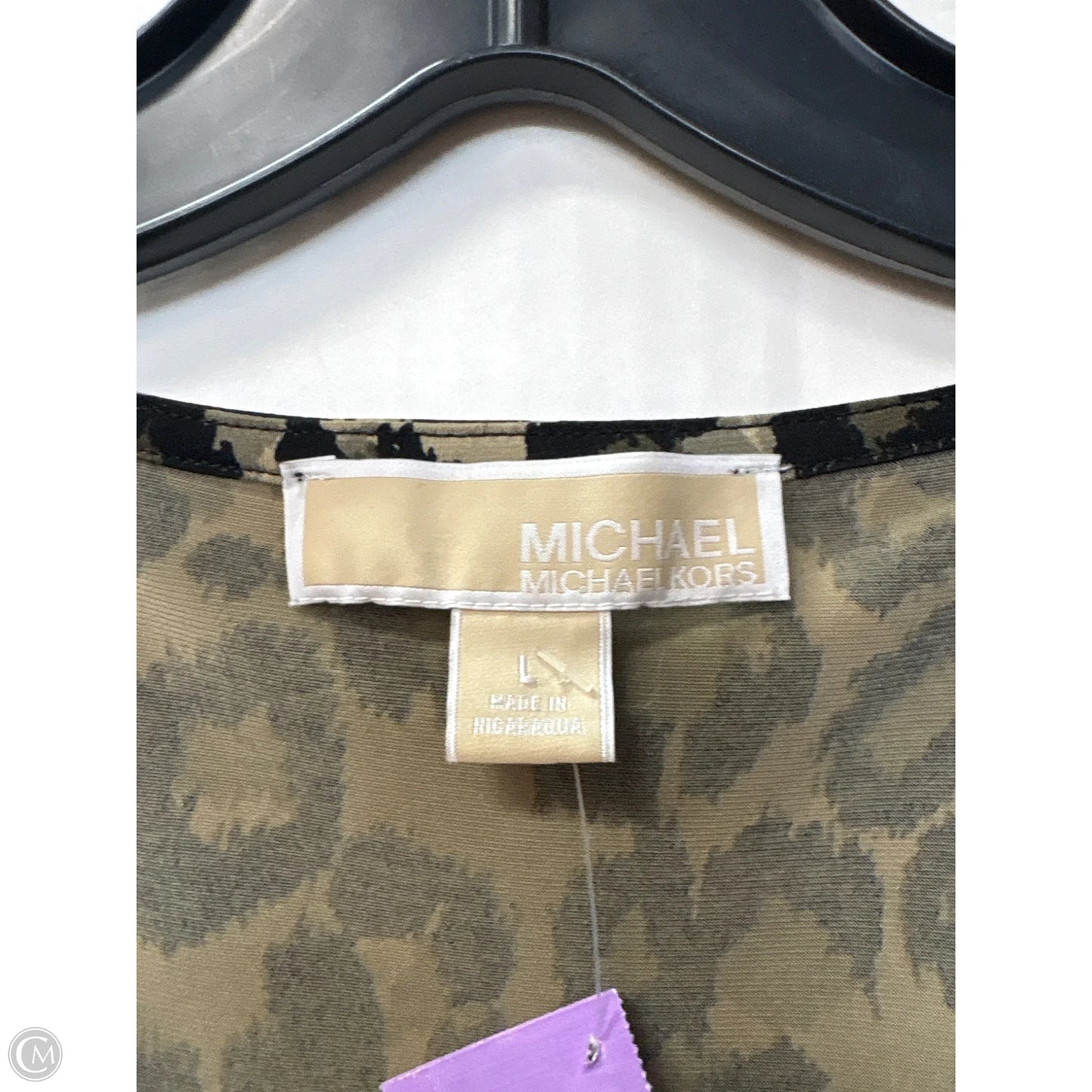 Top Sleeveless By Michael By Michael Kors In Green, Size: L