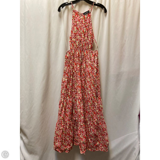 Dress Casual Maxi By Aakaa In Red, Size: S