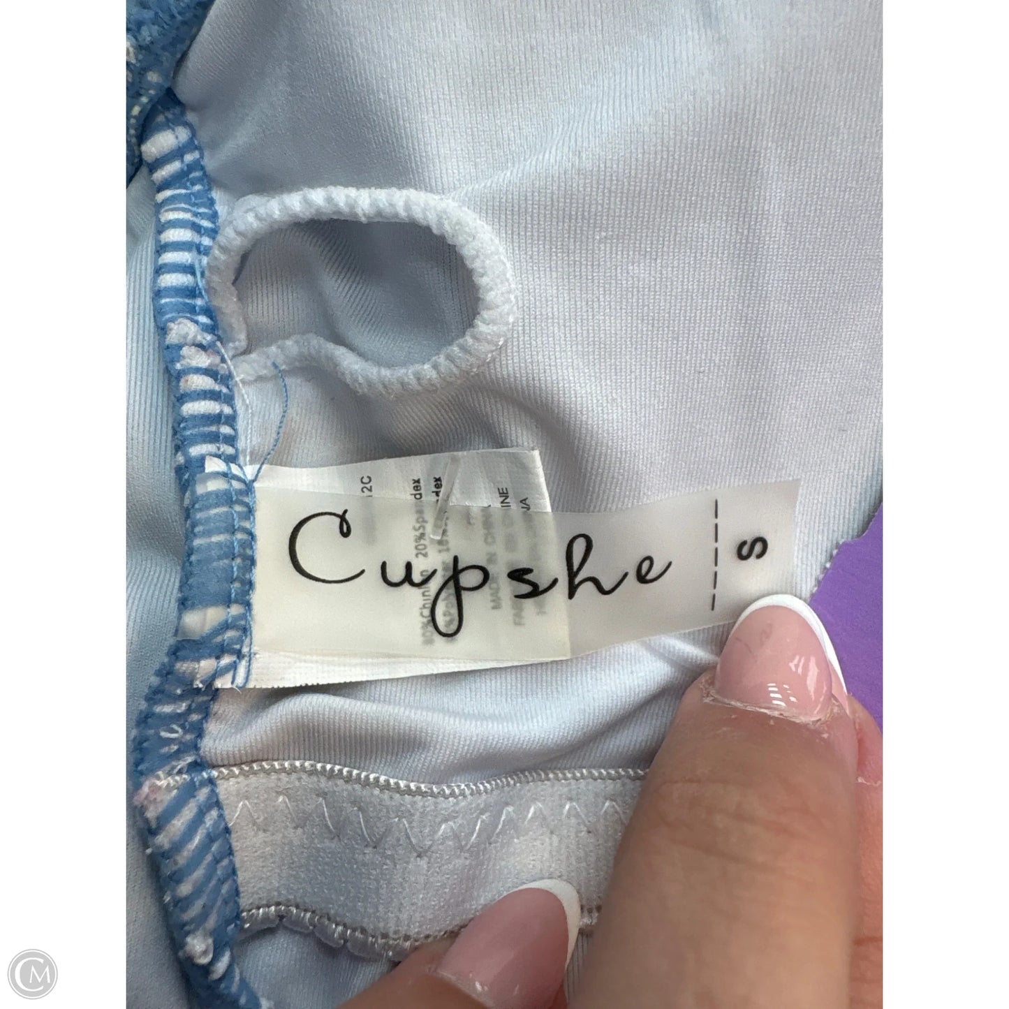 Swimsuit By Cupshe In Blue, Size: S